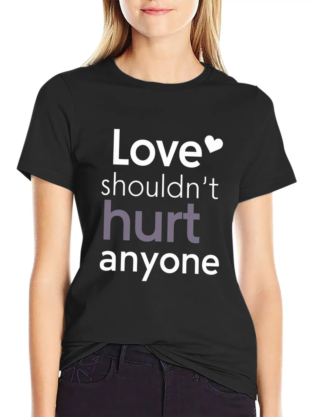 Domestic Violence Awareness Raising Awareness Stylish Everyday T-Shirt – Unisex Basic Cotton Tee