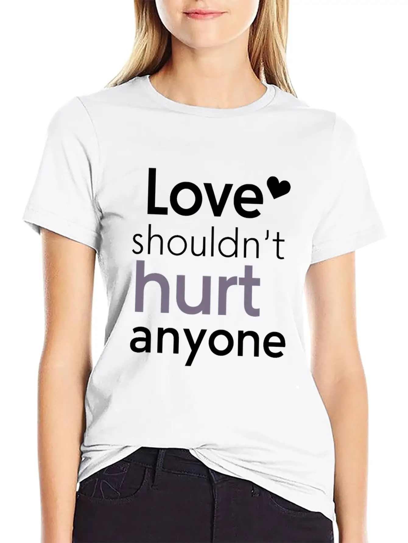 Domestic Violence Awareness Raising Awareness Stylish Everyday T-Shirt – Unisex Basic Cotton Tee