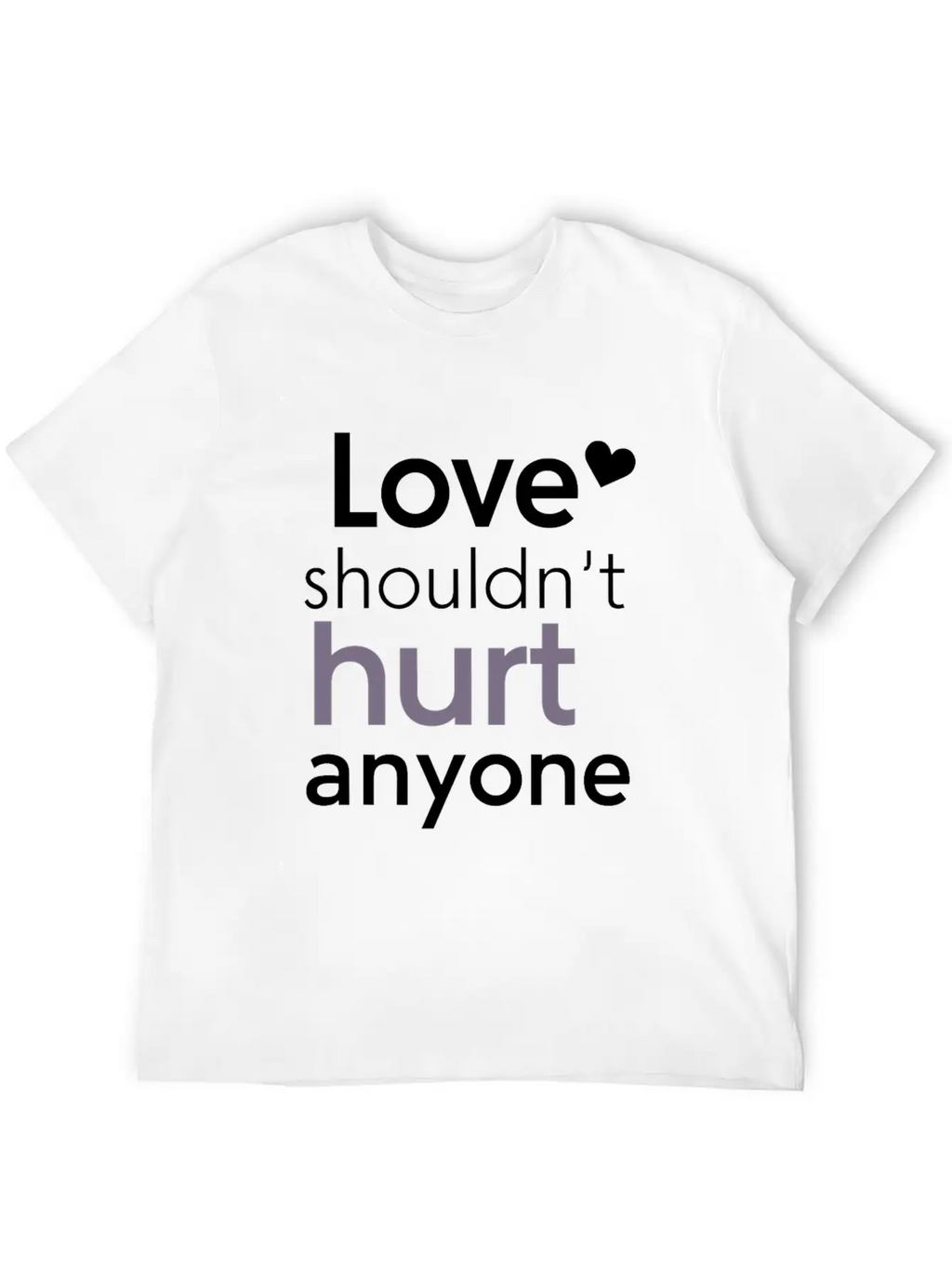 Domestic Violence Awareness Raising Awareness Stylish Everyday T-Shirt – Unisex Basic Cotton Tee