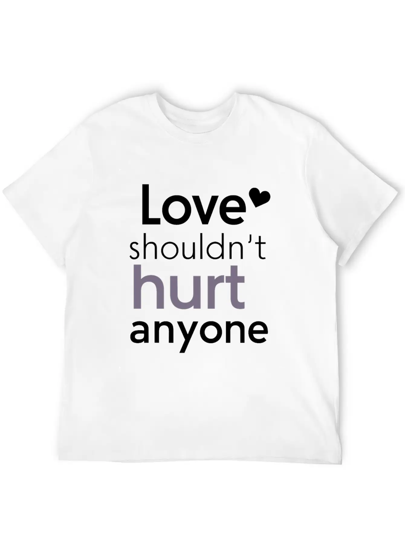 Domestic Violence Awareness Raising Awareness Stylish Everyday T-Shirt – Unisex Basic Cotton Tee