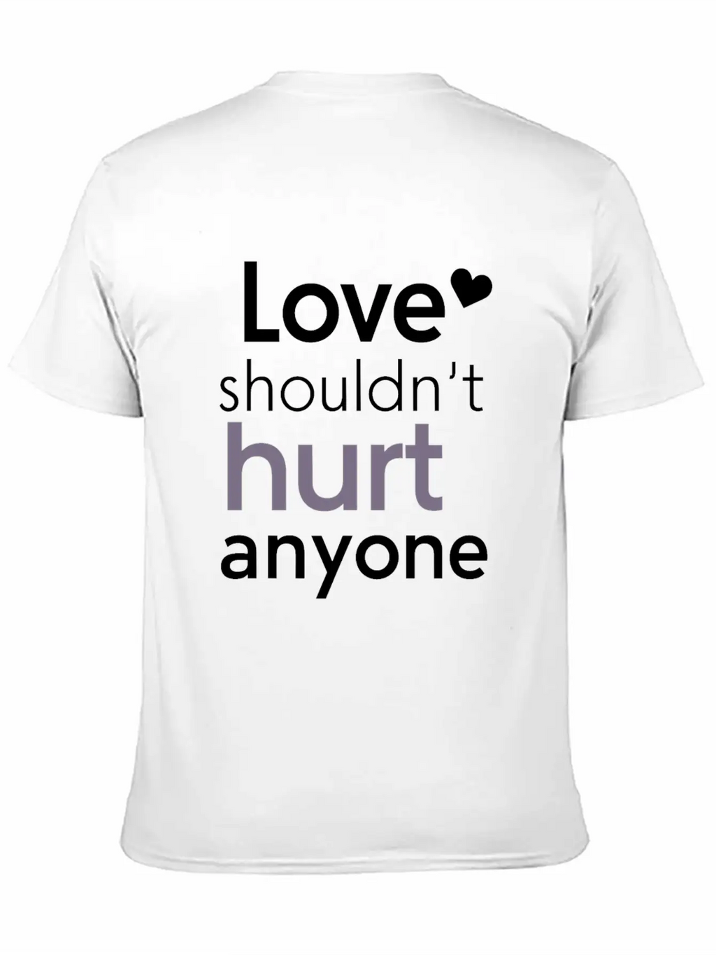 Domestic Violence Awareness Raising Awareness Stylish Everyday T-Shirt – Unisex Basic Cotton Tee