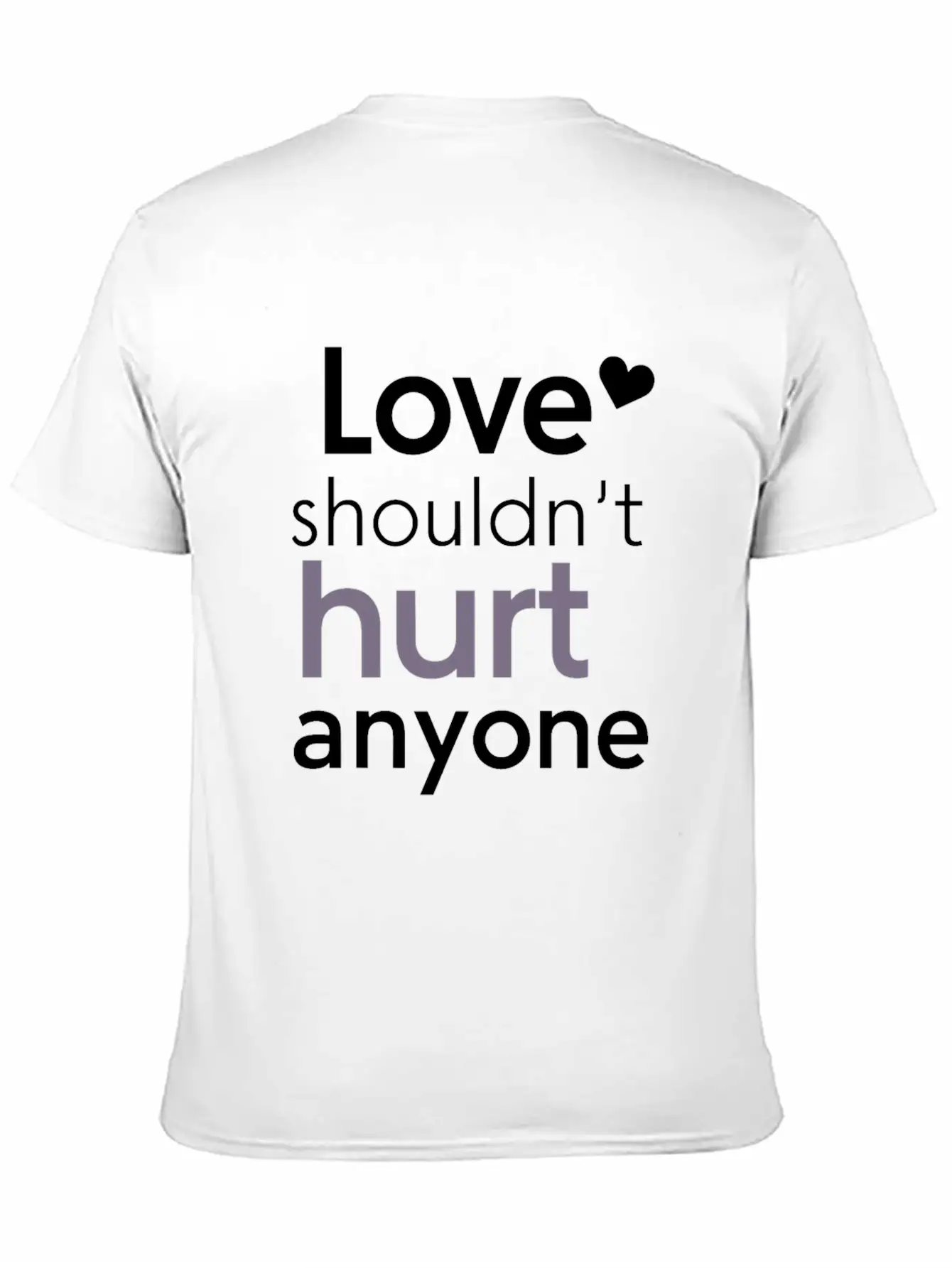 Domestic Violence Awareness Raising Awareness Stylish Everyday T-Shirt – Unisex Basic Cotton Tee