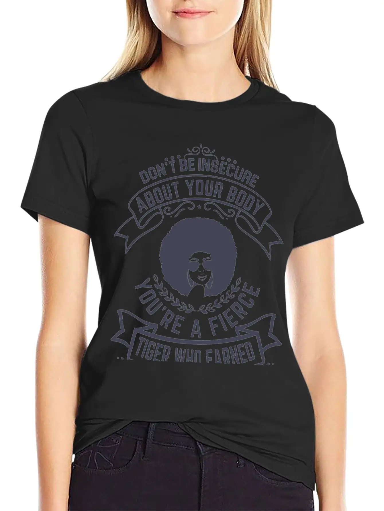Don T Be Insecure About Your Body Breathable Graphic T-Shirt – Perfect For Casual Days