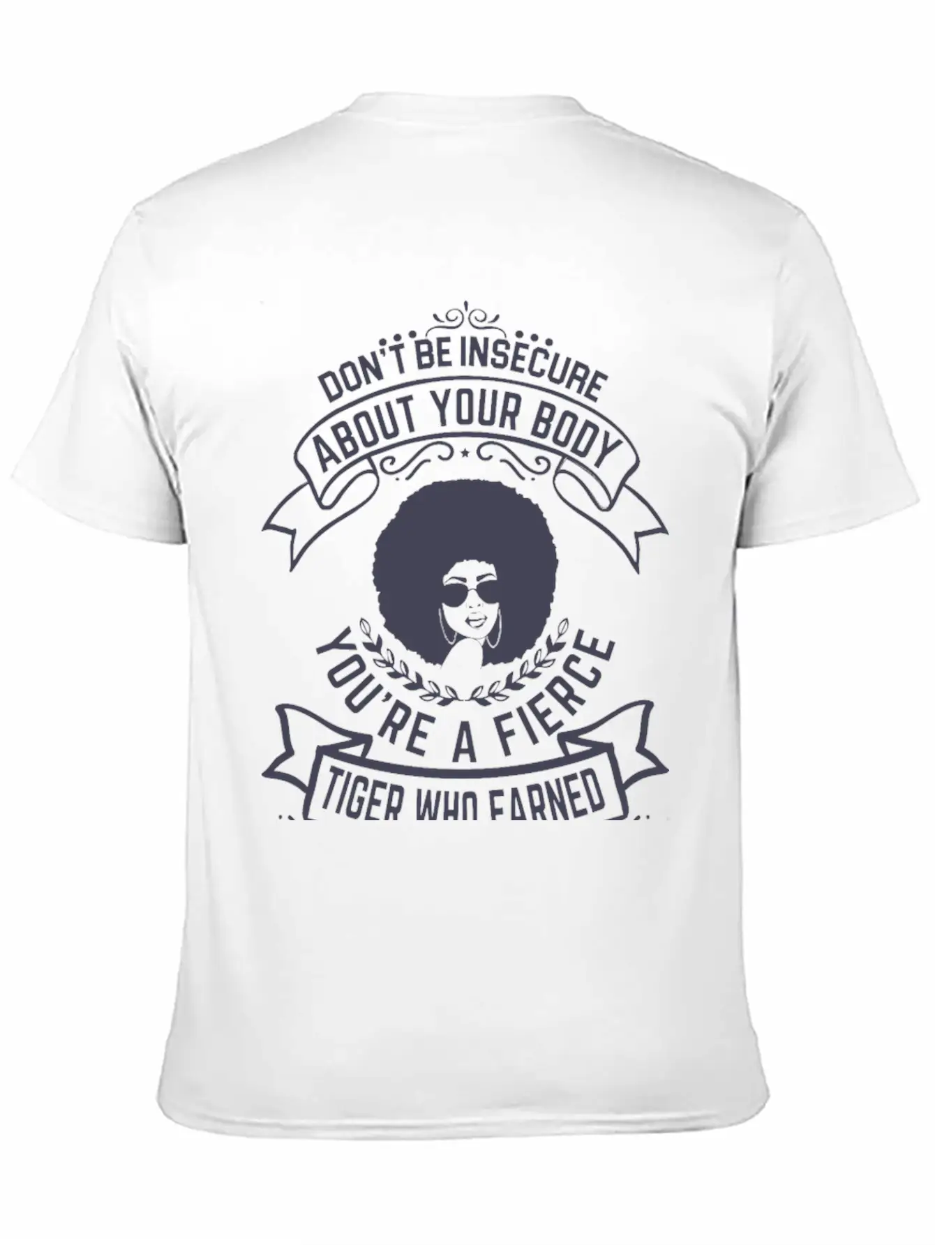 Don T Be Insecure About Your Body Breathable Graphic T-Shirt – Perfect For Casual Days