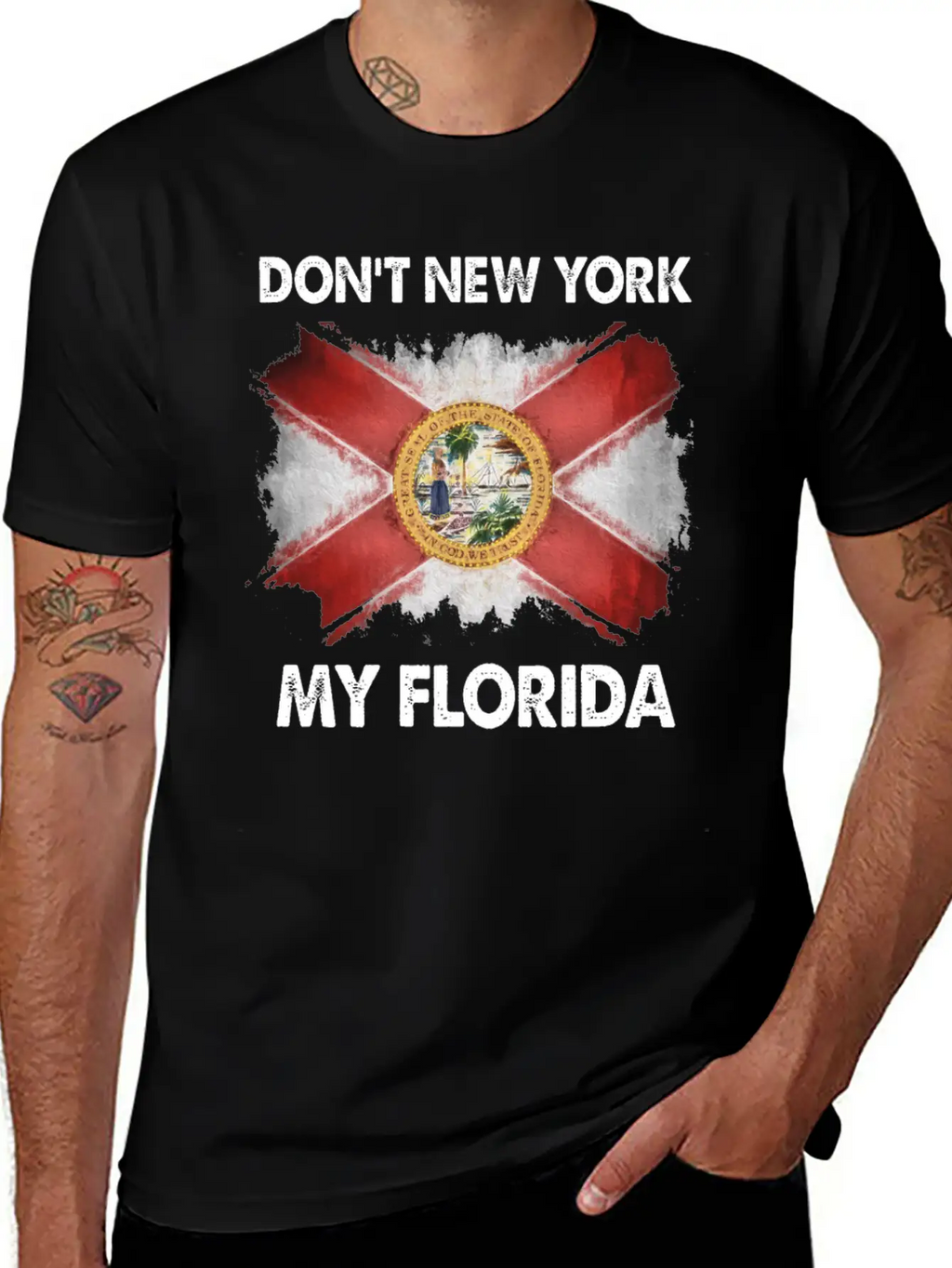 Don T New York My Florida Stylish Everyday T-Shirt – Unisex Basic Cotton Tee