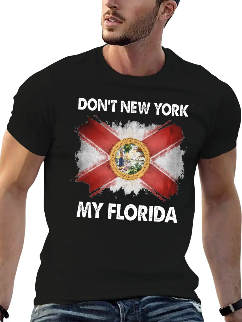 Don T New York My Florida Stylish Everyday T-Shirt – Unisex Basic Cotton Tee