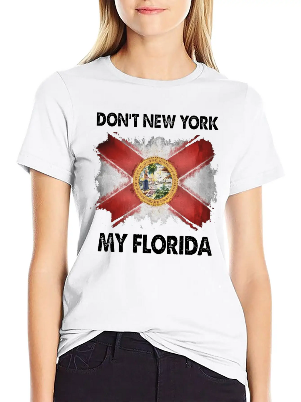 Don T New York My Florida Stylish Everyday T-Shirt – Unisex Basic Cotton Tee