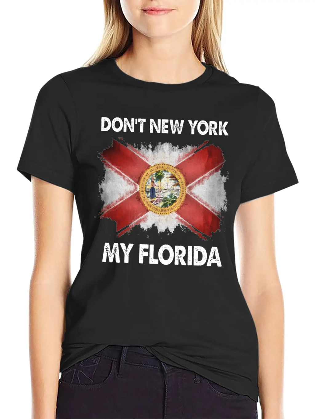 Don T New York My Florida Stylish Everyday T-Shirt – Unisex Basic Cotton Tee