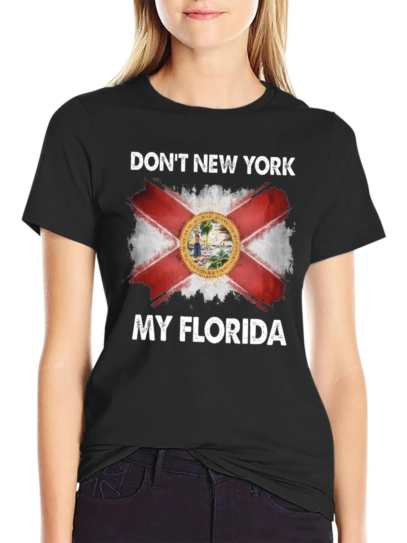 Don T New York My Florida Stylish Everyday T-Shirt – Unisex Basic Cotton Tee