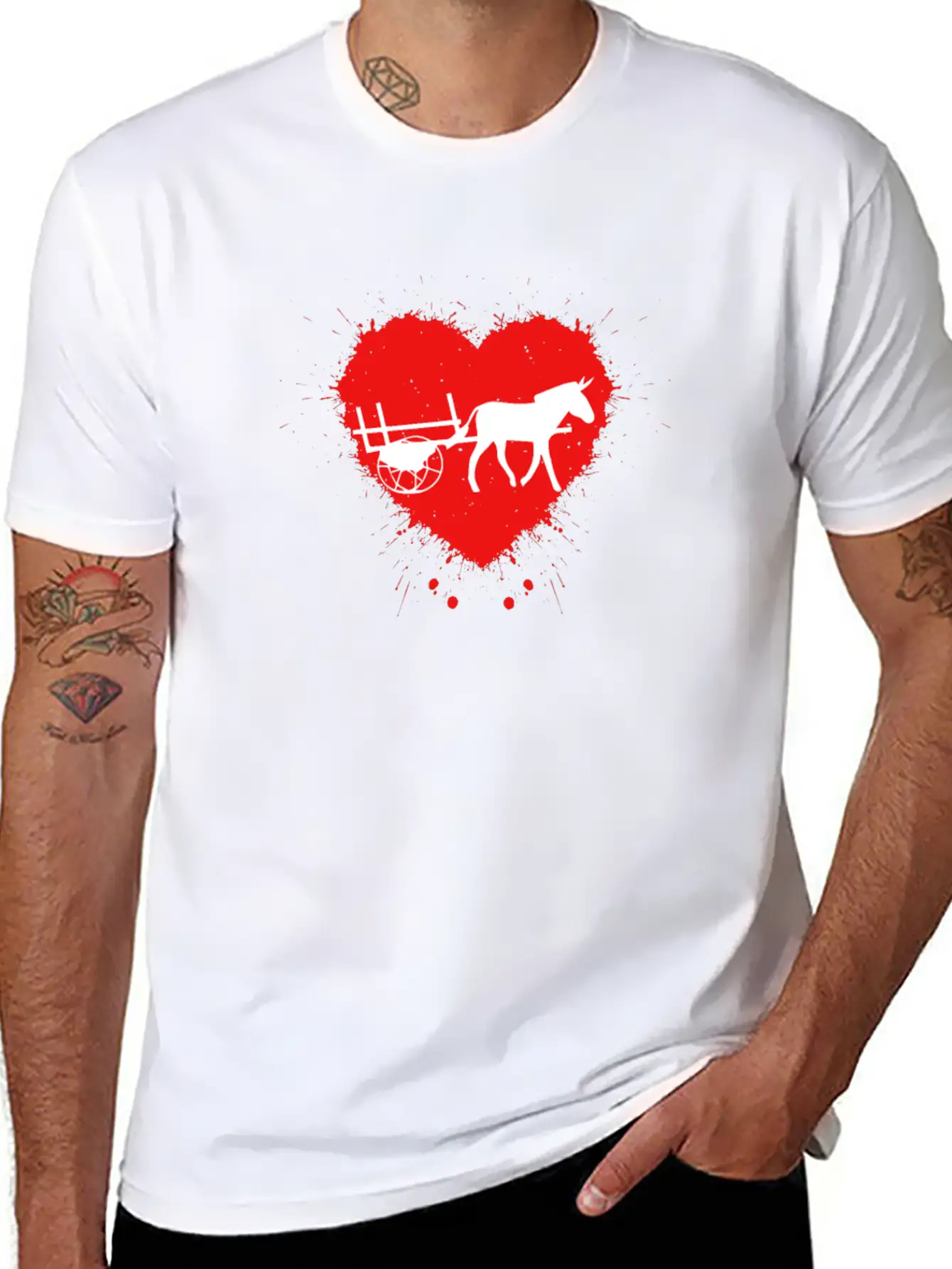 Donkey Cart, Craft, Donkey Carts, Donkey Cart, Don Breathable Soft Cotton T-Shirt – Timeless Casual Look