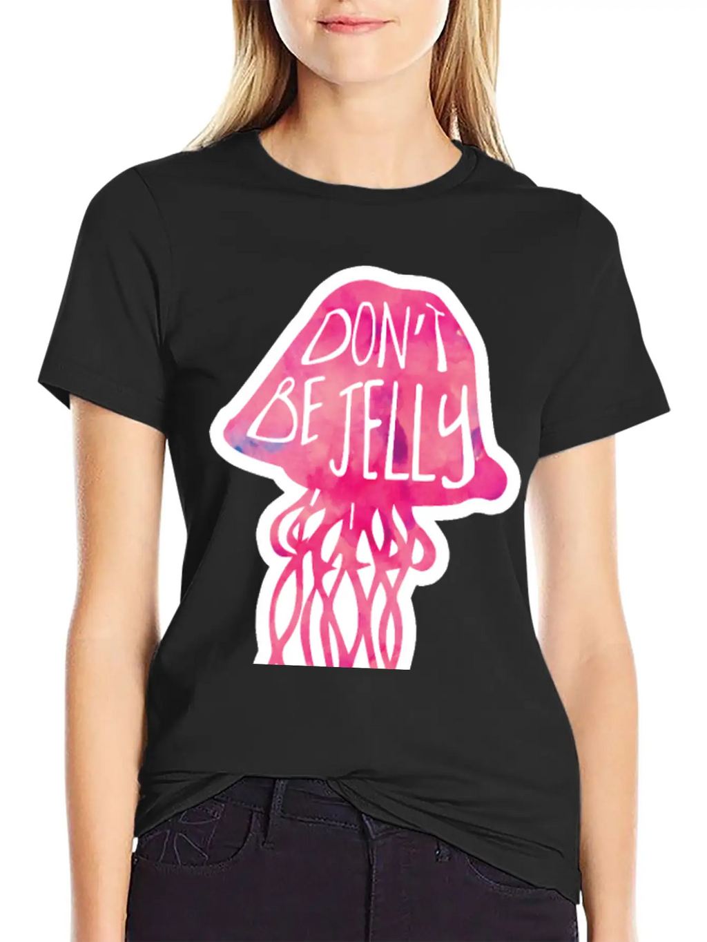 Don't Be JELLY - Pun Breathable Graphic T-Shirt – Perfect For Casual Days