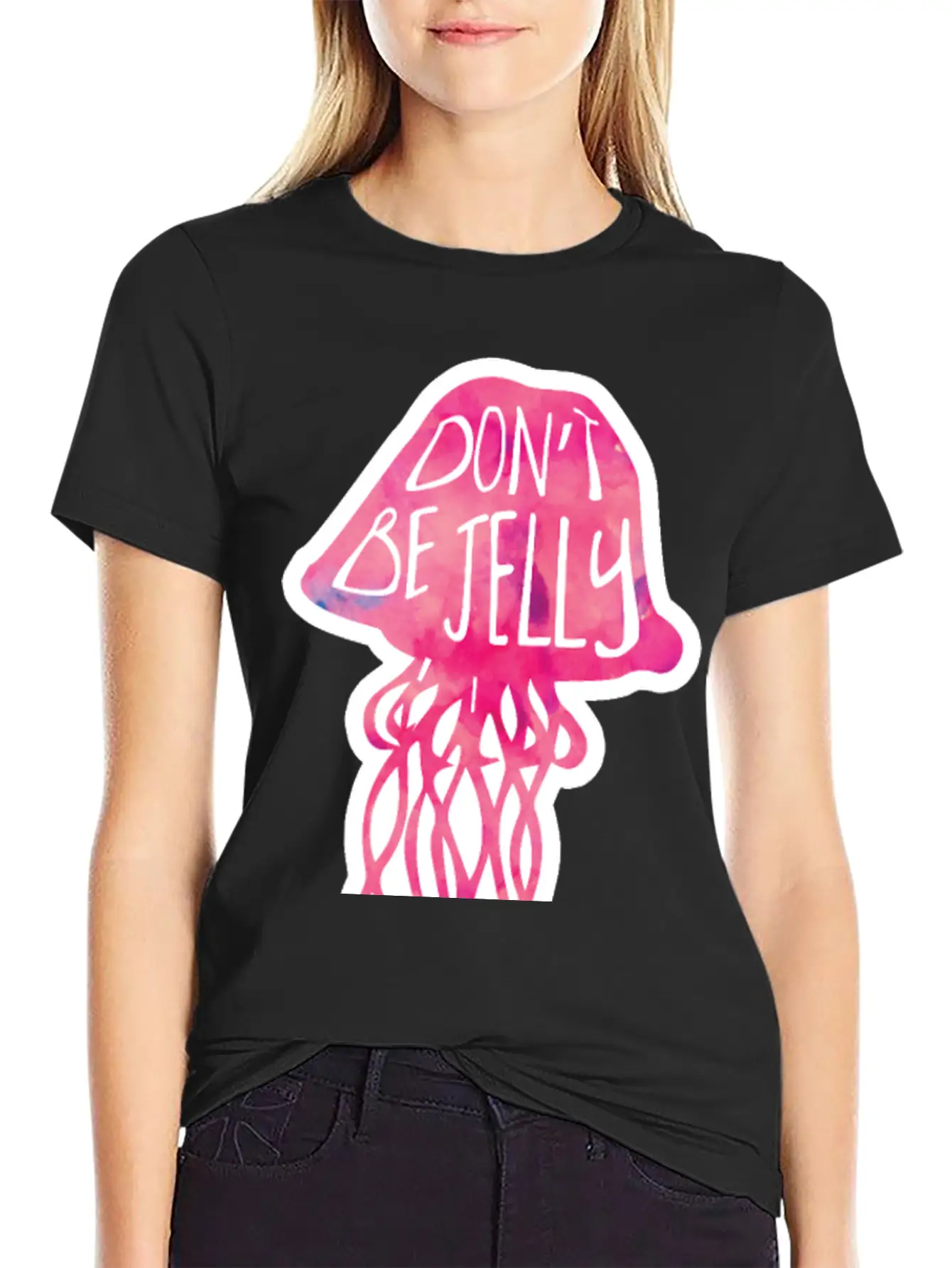 Don't Be JELLY - Pun Breathable Graphic T-Shirt – Perfect For Casual Days