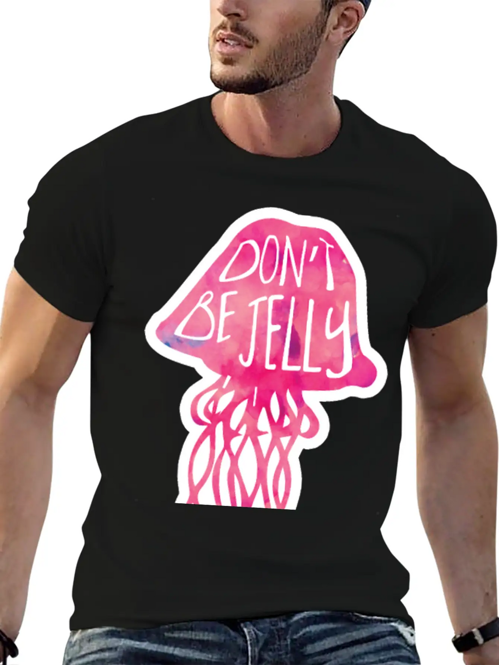 Don't Be JELLY - Pun Breathable Graphic T-Shirt – Perfect For Casual Days