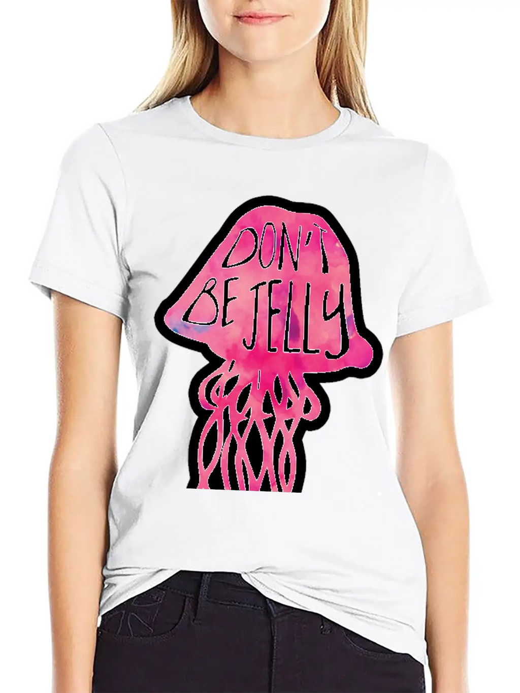 Don't Be JELLY - Pun Breathable Graphic T-Shirt – Perfect For Casual Days