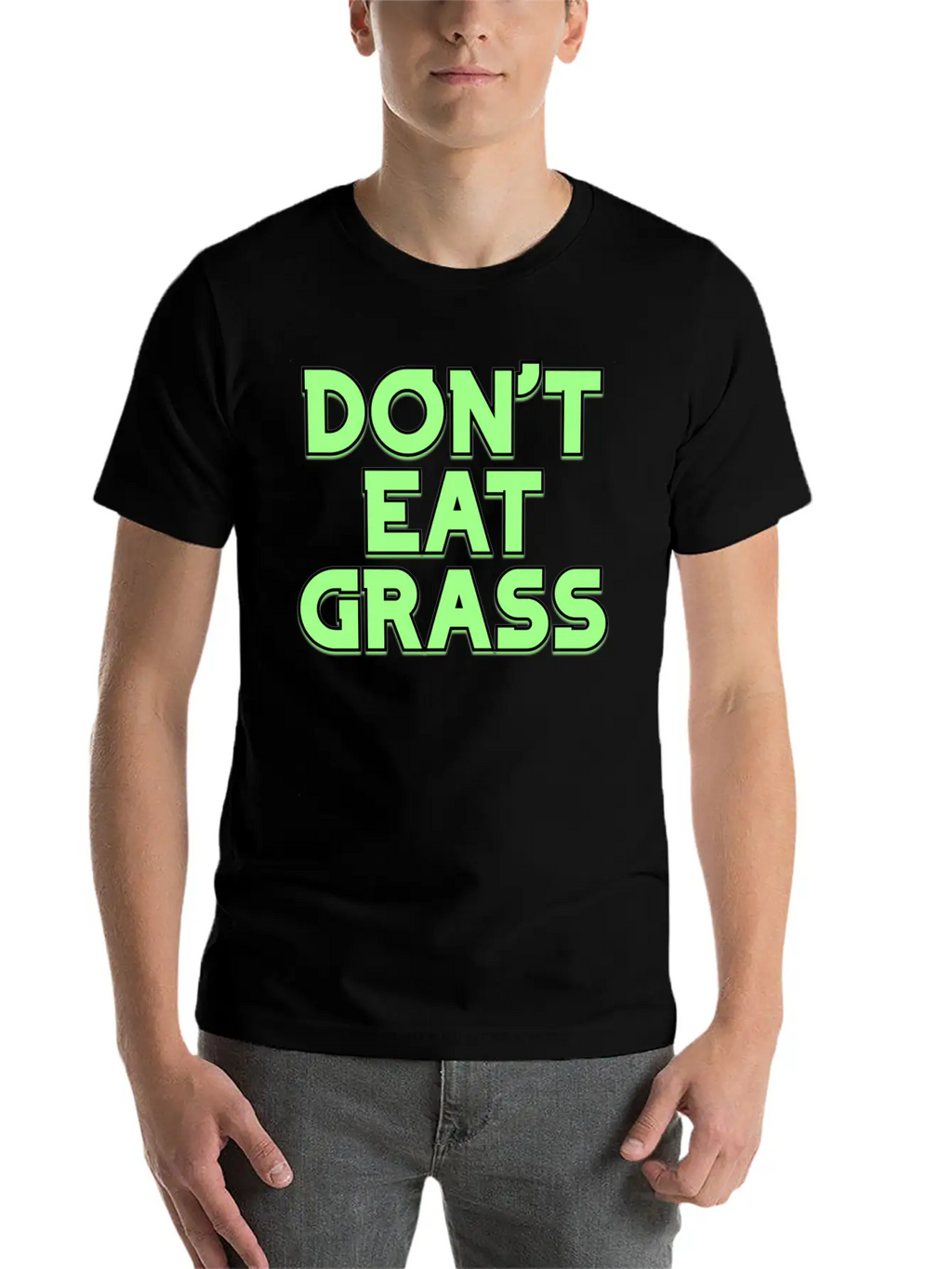 Dont Eat Grass V3 1 Breathable Soft Cotton T-Shirt – Timeless Casual Look