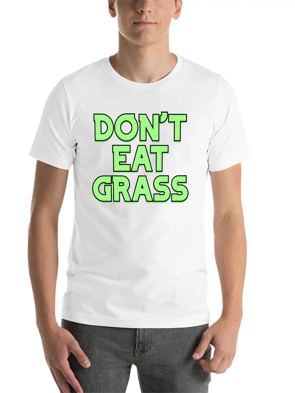 Dont Eat Grass V3 1 Breathable Soft Cotton T-Shirt – Timeless Casual Look