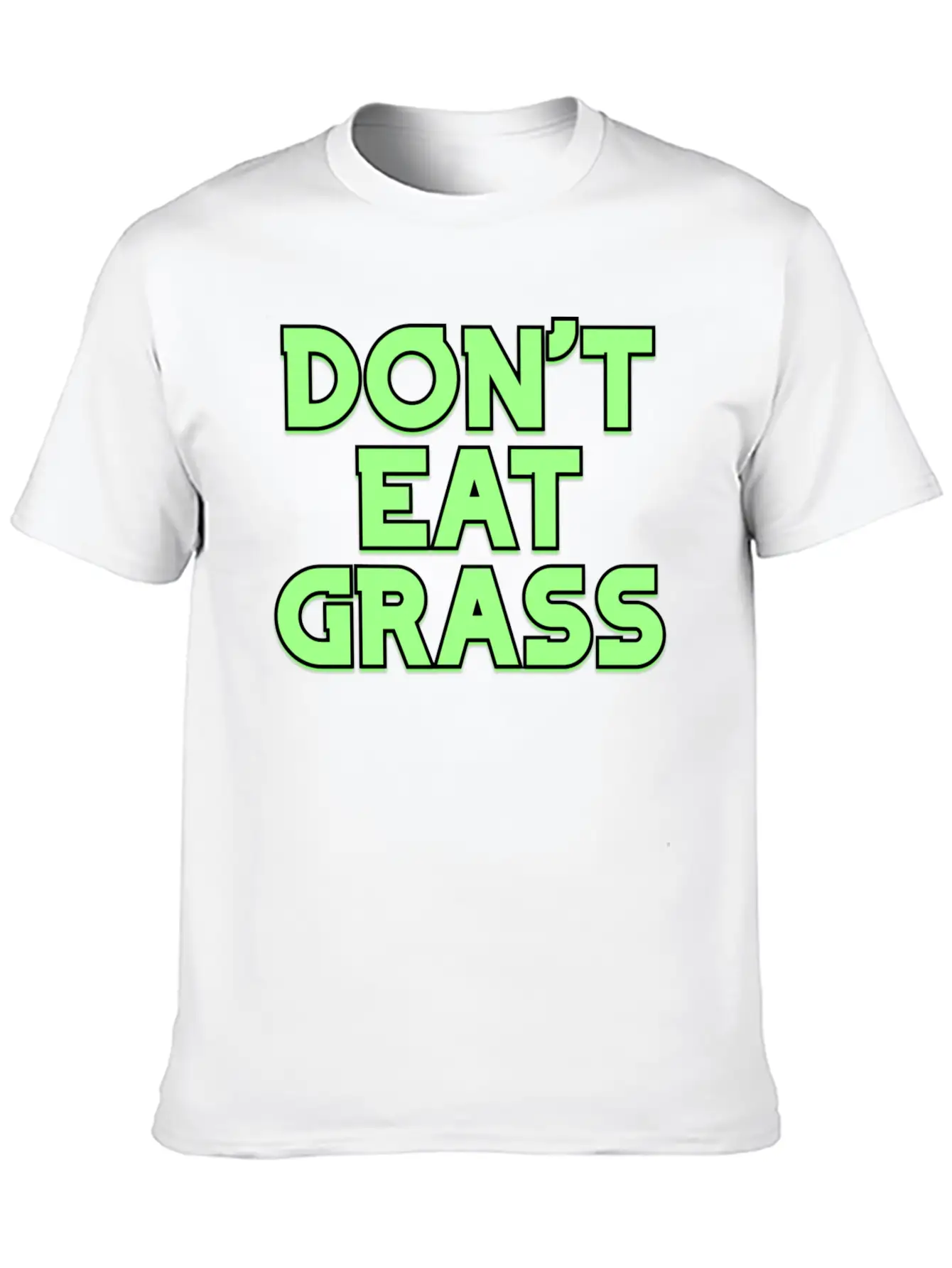 Dont Eat Grass V3 1 Breathable Soft Cotton T-Shirt – Timeless Casual Look