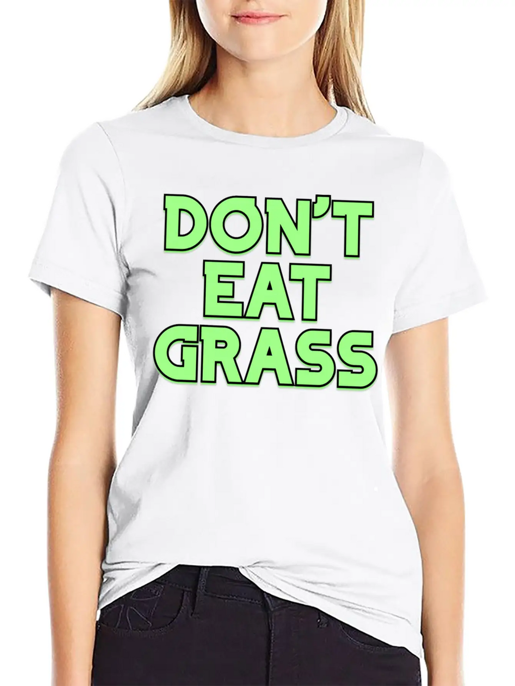Dont Eat Grass V3 1 Breathable Soft Cotton T-Shirt – Timeless Casual Look