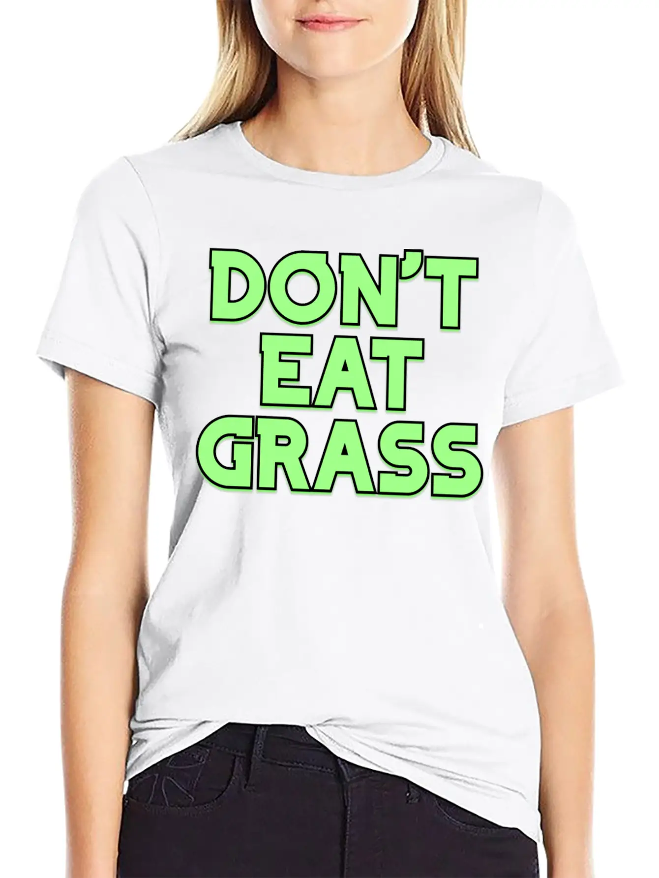 Dont Eat Grass V3 1 Breathable Soft Cotton T-Shirt – Timeless Casual Look
