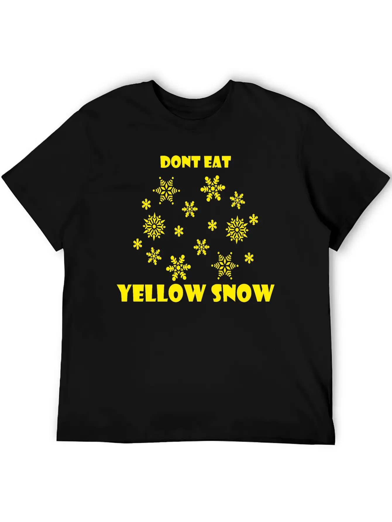 Dont Eat Yellow Snow Yellow Snow Classic Cotton Tee – Unisex Comfort For Any Season