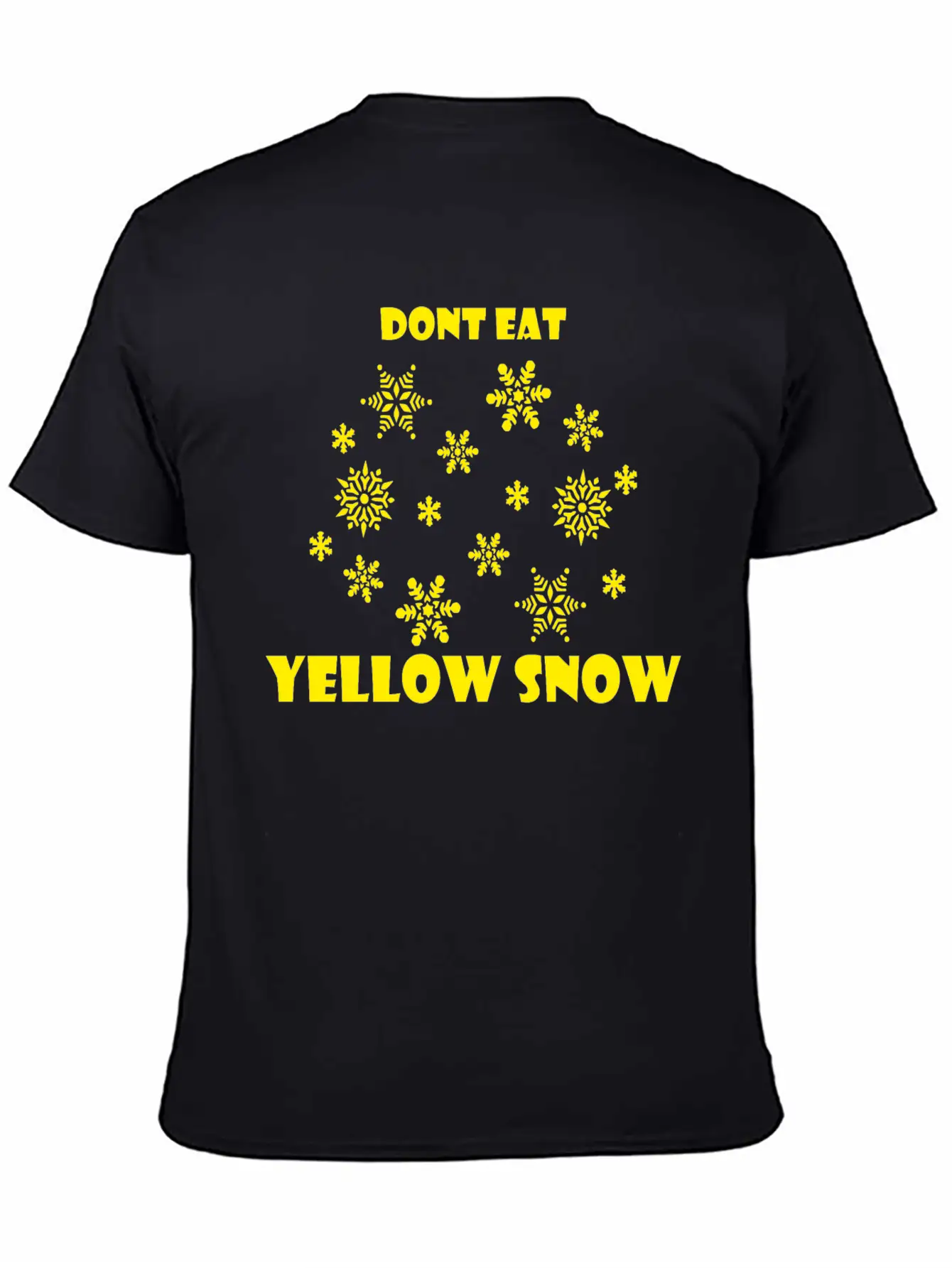 Dont Eat Yellow Snow Yellow Snow Classic Cotton Tee – Unisex Comfort For Any Season