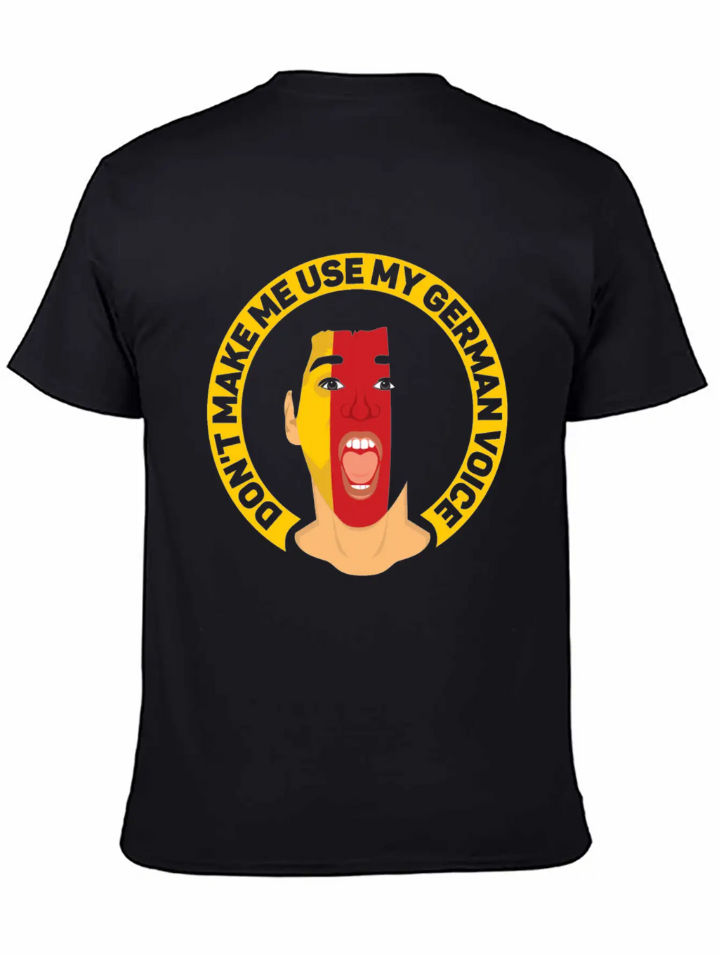 Don't Make Me Use My German Voice Teacher Germany Classic Cotton Tee – Unisex Comfort For Any Season