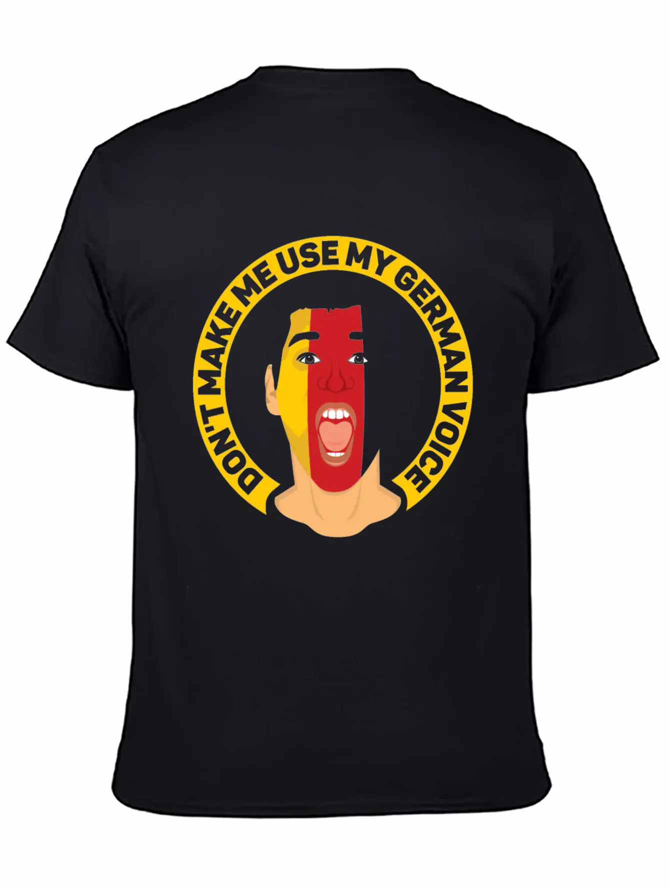 Don't Make Me Use My German Voice Teacher Germany Classic Cotton Tee – Unisex Comfort For Any Season