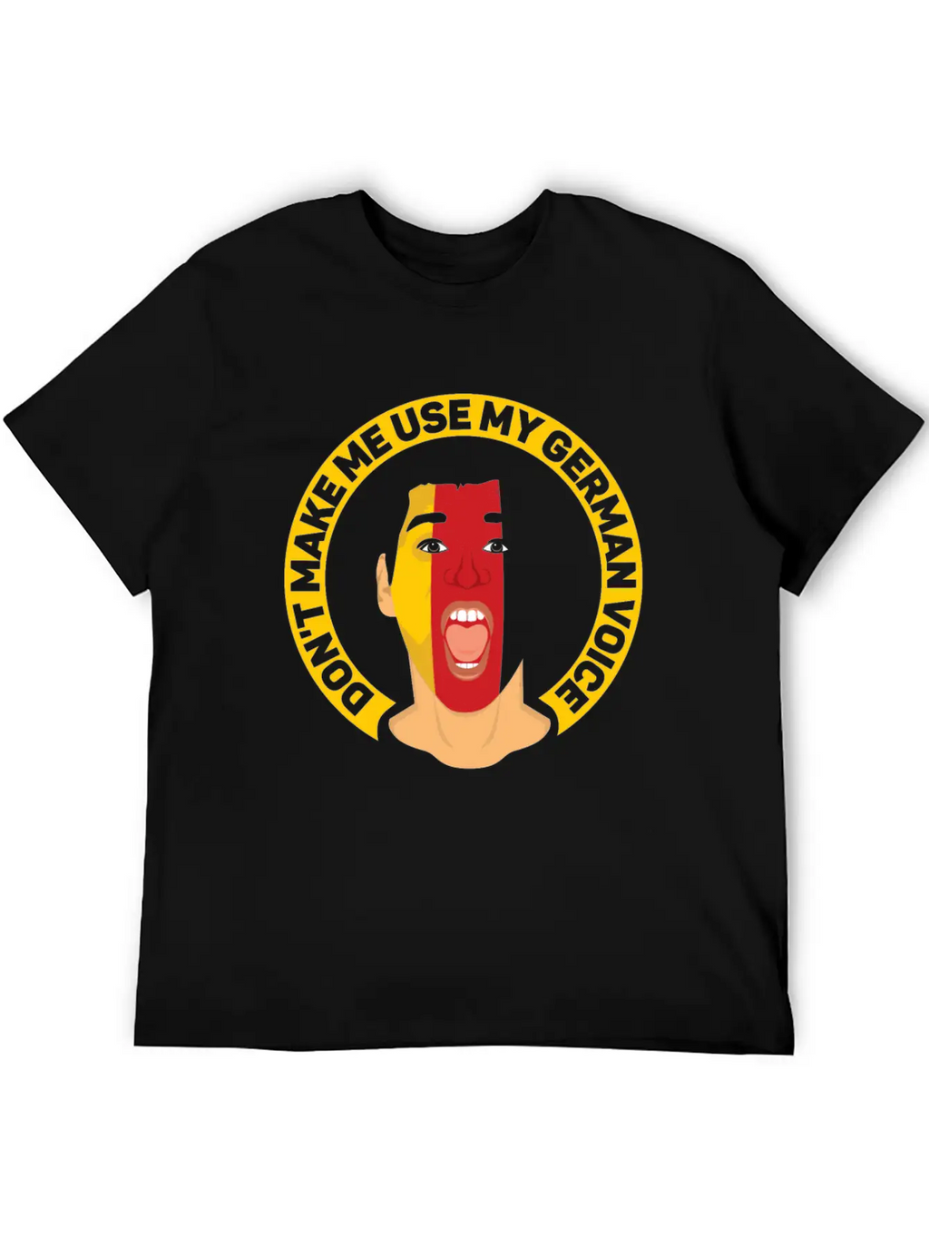 Don't Make Me Use My German Voice Teacher Germany Classic Cotton Tee – Unisex Comfort For Any Season