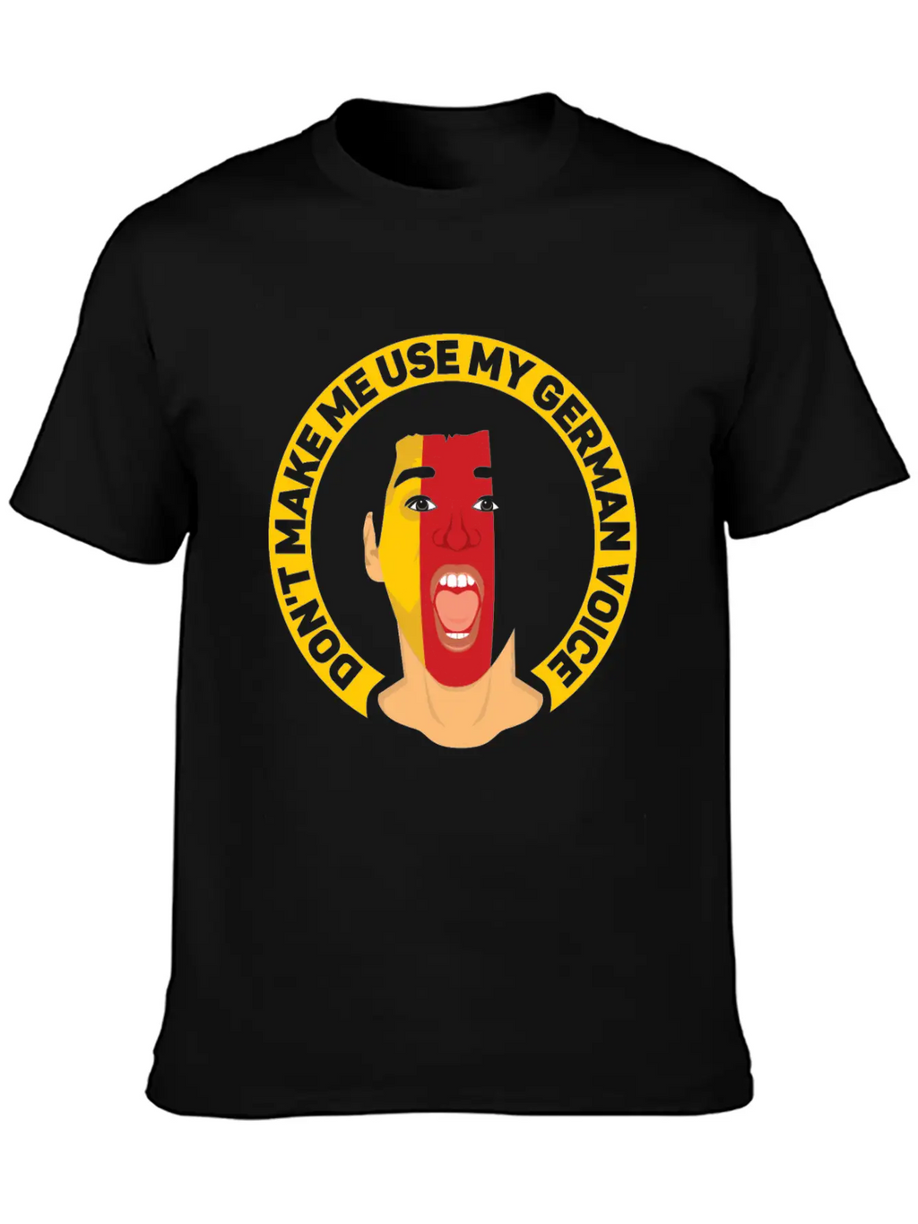 Don't Make Me Use My German Voice Teacher Germany Classic Cotton Tee – Unisex Comfort For Any Season