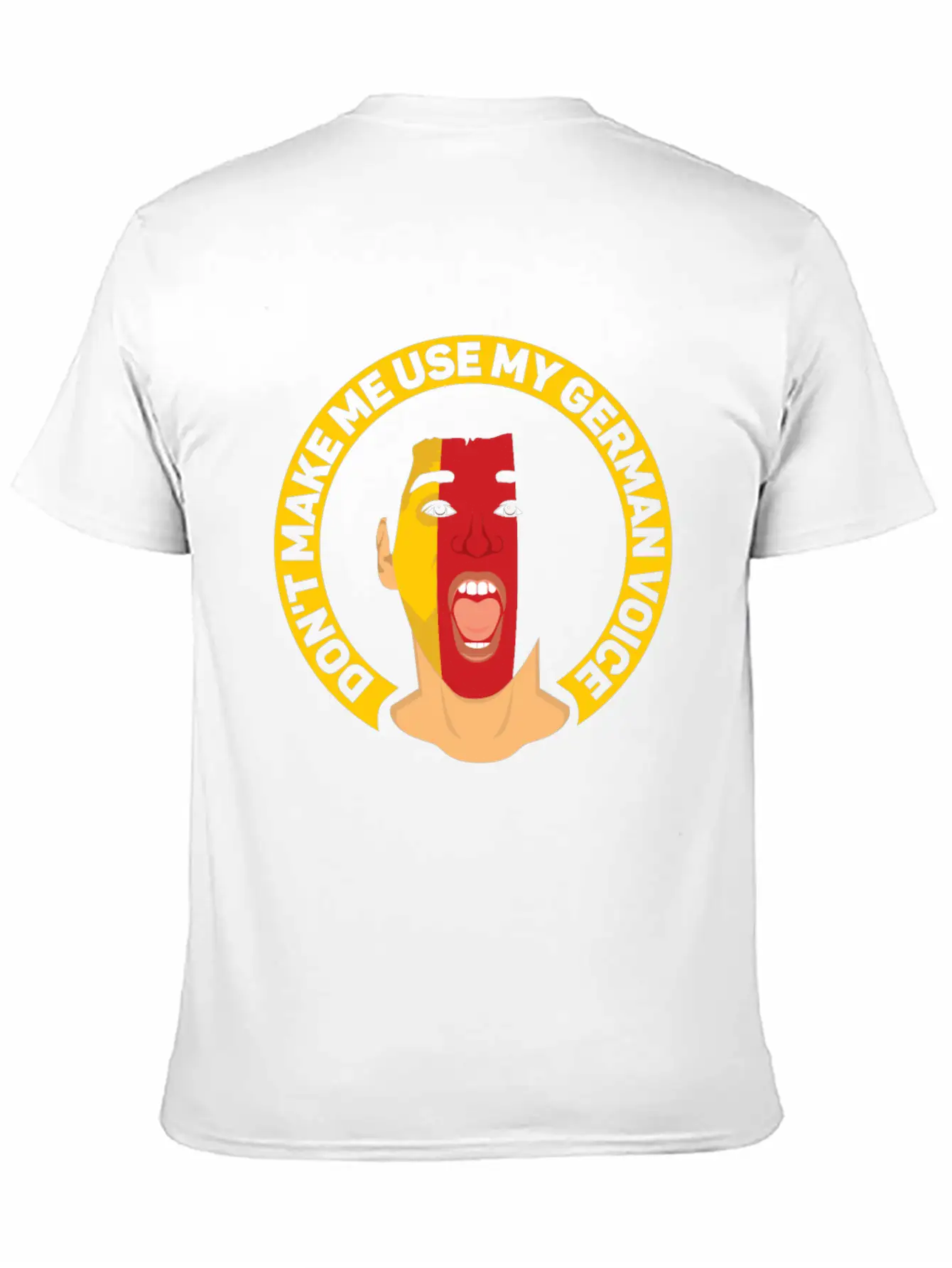 Don't Make Me Use My German Voice Teacher Germany Classic Cotton Tee – Unisex Comfort For Any Season