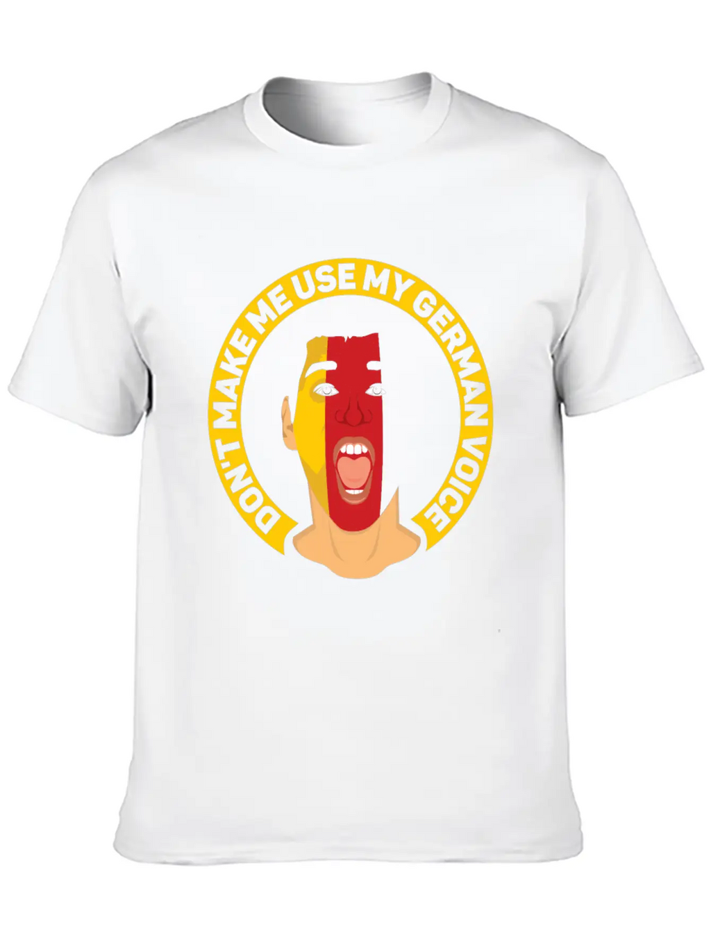 Don't Make Me Use My German Voice Teacher Germany Classic Cotton Tee – Unisex Comfort For Any Season