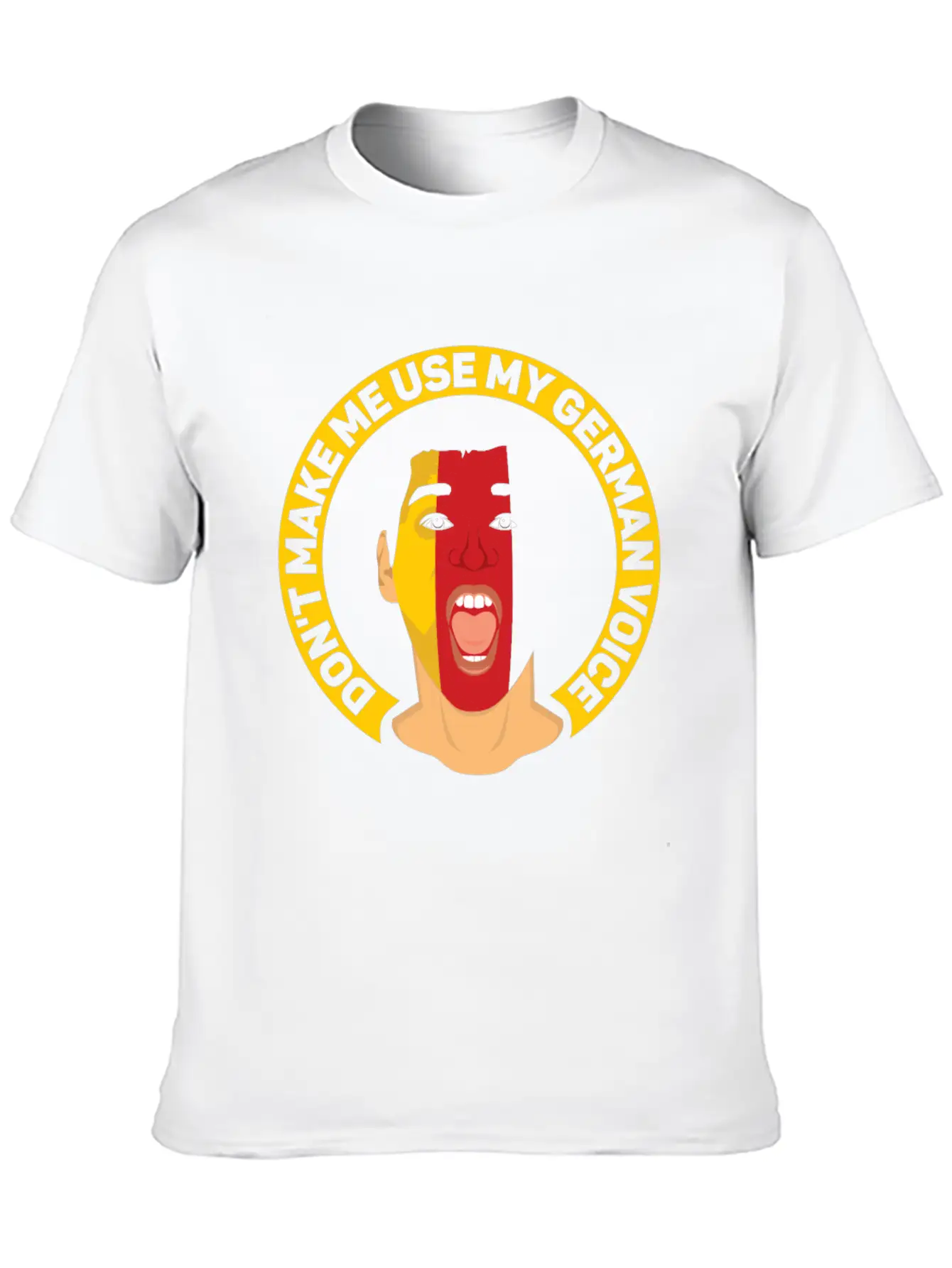 Don't Make Me Use My German Voice Teacher Germany Classic Cotton Tee – Unisex Comfort For Any Season