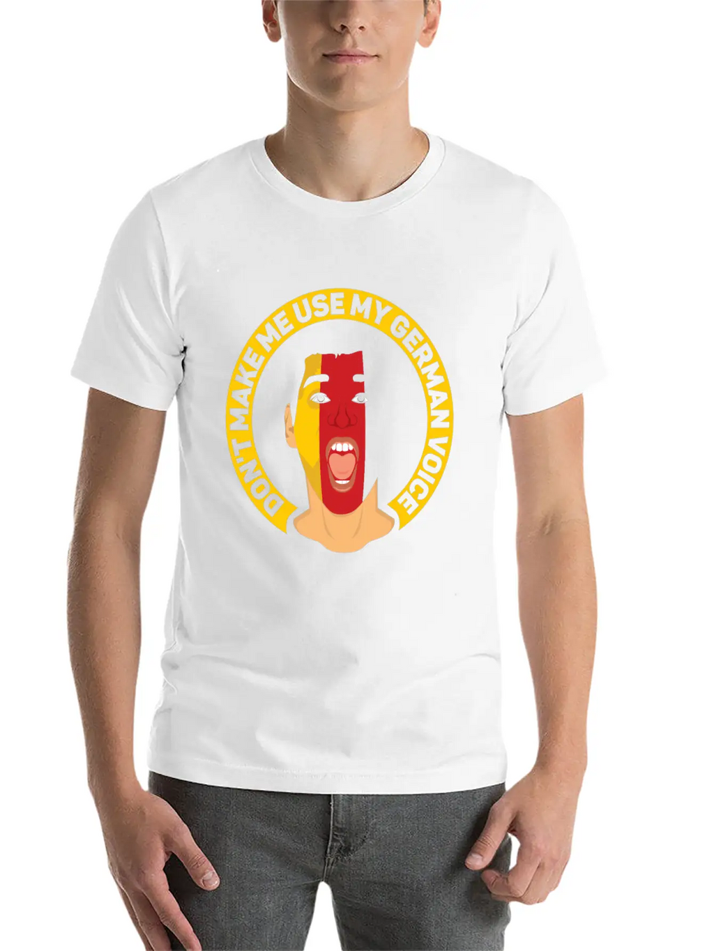 Don't Make Me Use My German Voice Teacher Germany Classic Cotton Tee – Unisex Comfort For Any Season