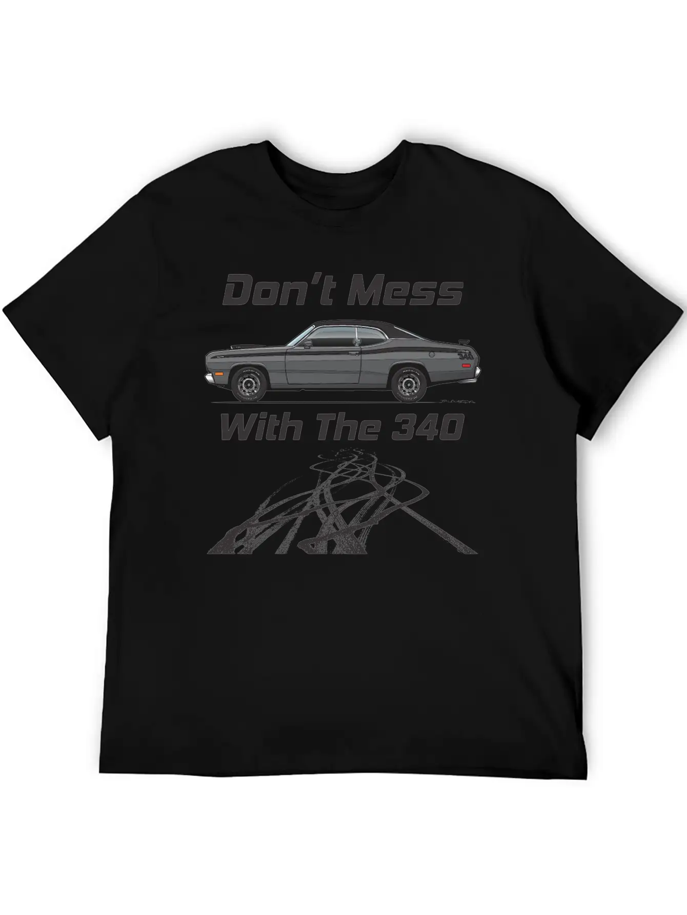 Dont Mess With The 340 Charcoal Stylish Everyday T-Shirt – Unisex Basic Cotton Tee