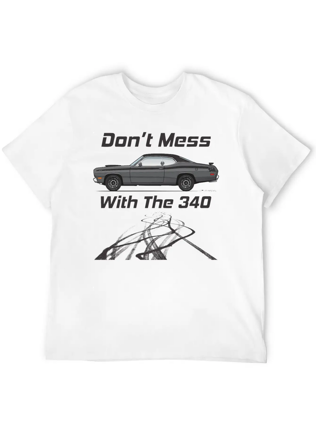 Dont Mess With The 340 Charcoal Stylish Everyday T-Shirt – Unisex Basic Cotton Tee