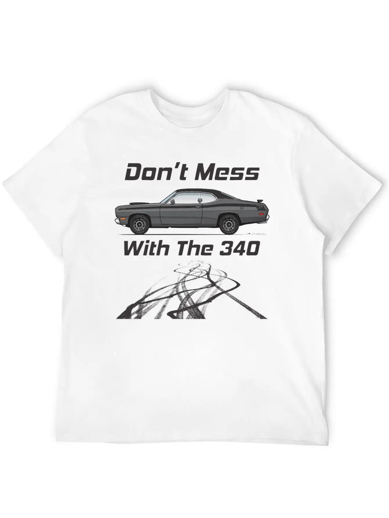 Dont Mess With The 340 Charcoal Stylish Everyday T-Shirt – Unisex Basic Cotton Tee
