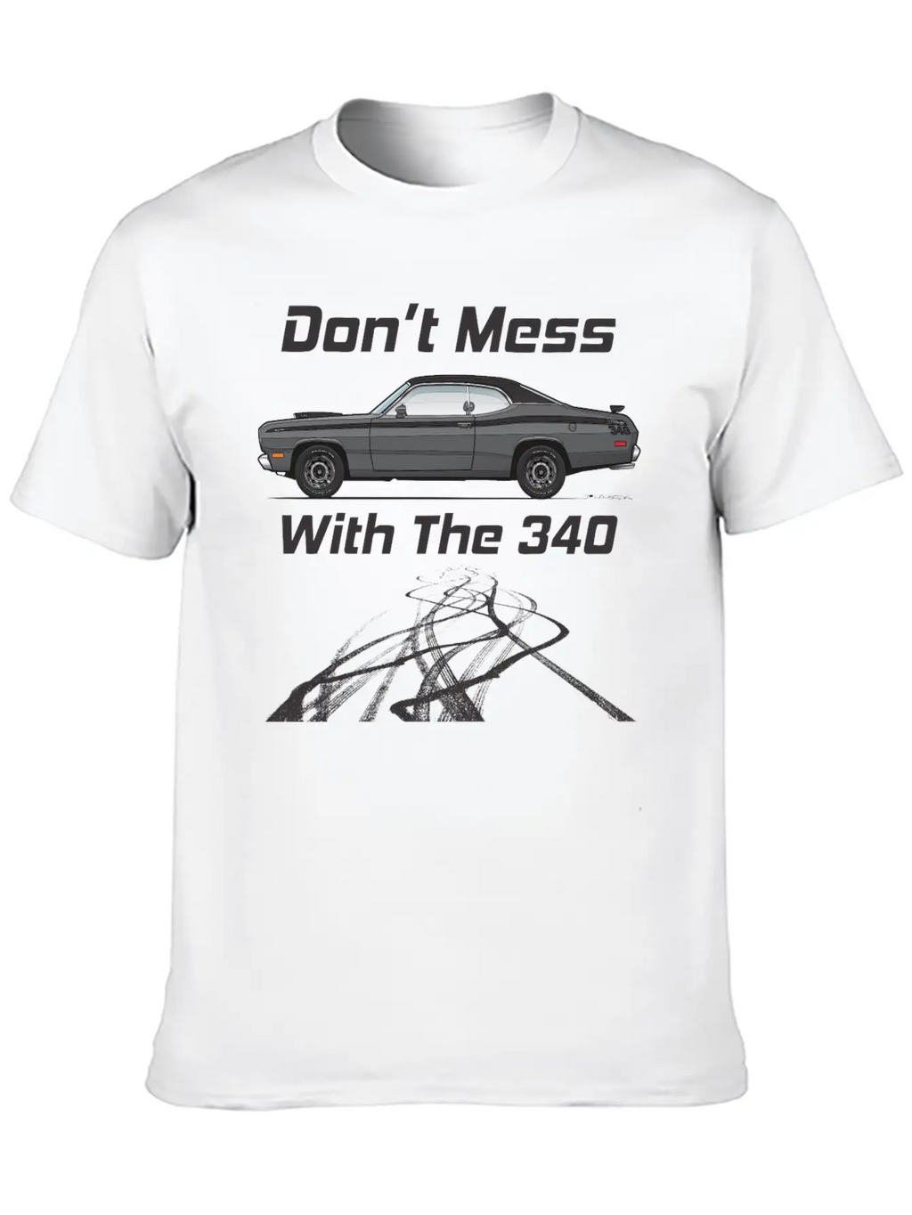 Dont Mess With The 340 Charcoal Stylish Everyday T-Shirt – Unisex Basic Cotton Tee