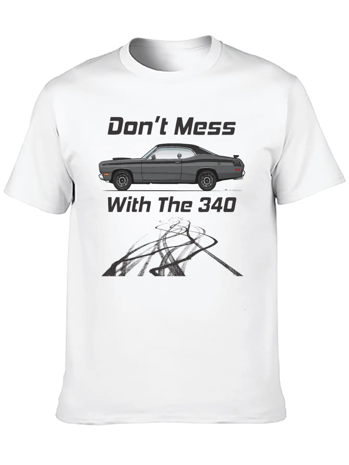 Dont Mess With The 340 Charcoal Stylish Everyday T-Shirt – Unisex Basic Cotton Tee