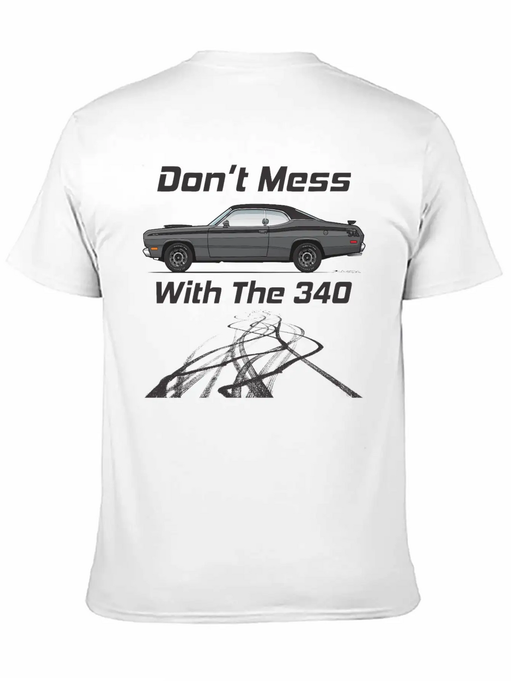 Dont Mess With The 340 Charcoal Stylish Everyday T-Shirt – Unisex Basic Cotton Tee