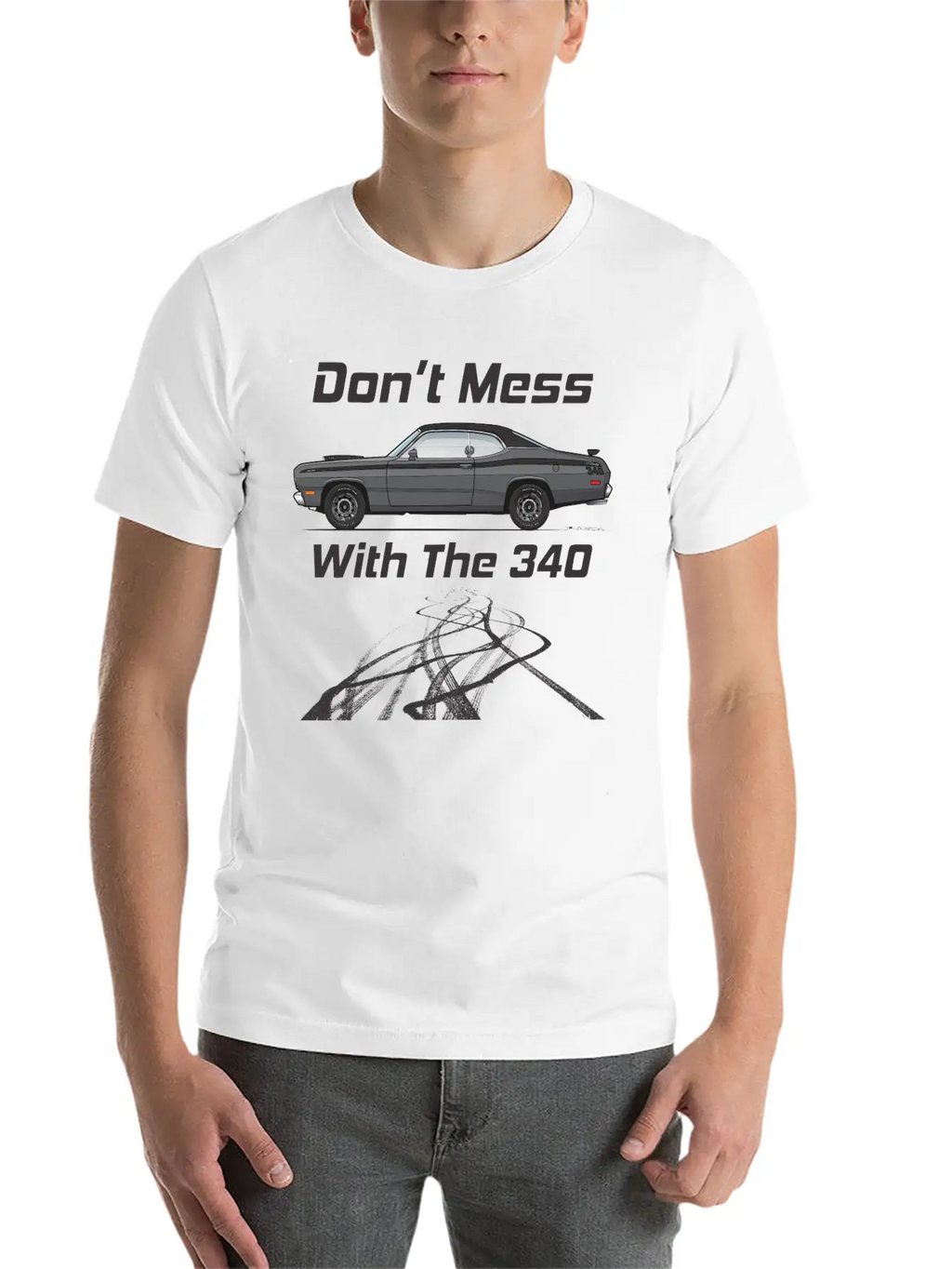 Dont Mess With The 340 Charcoal Stylish Everyday T-Shirt – Unisex Basic Cotton Tee