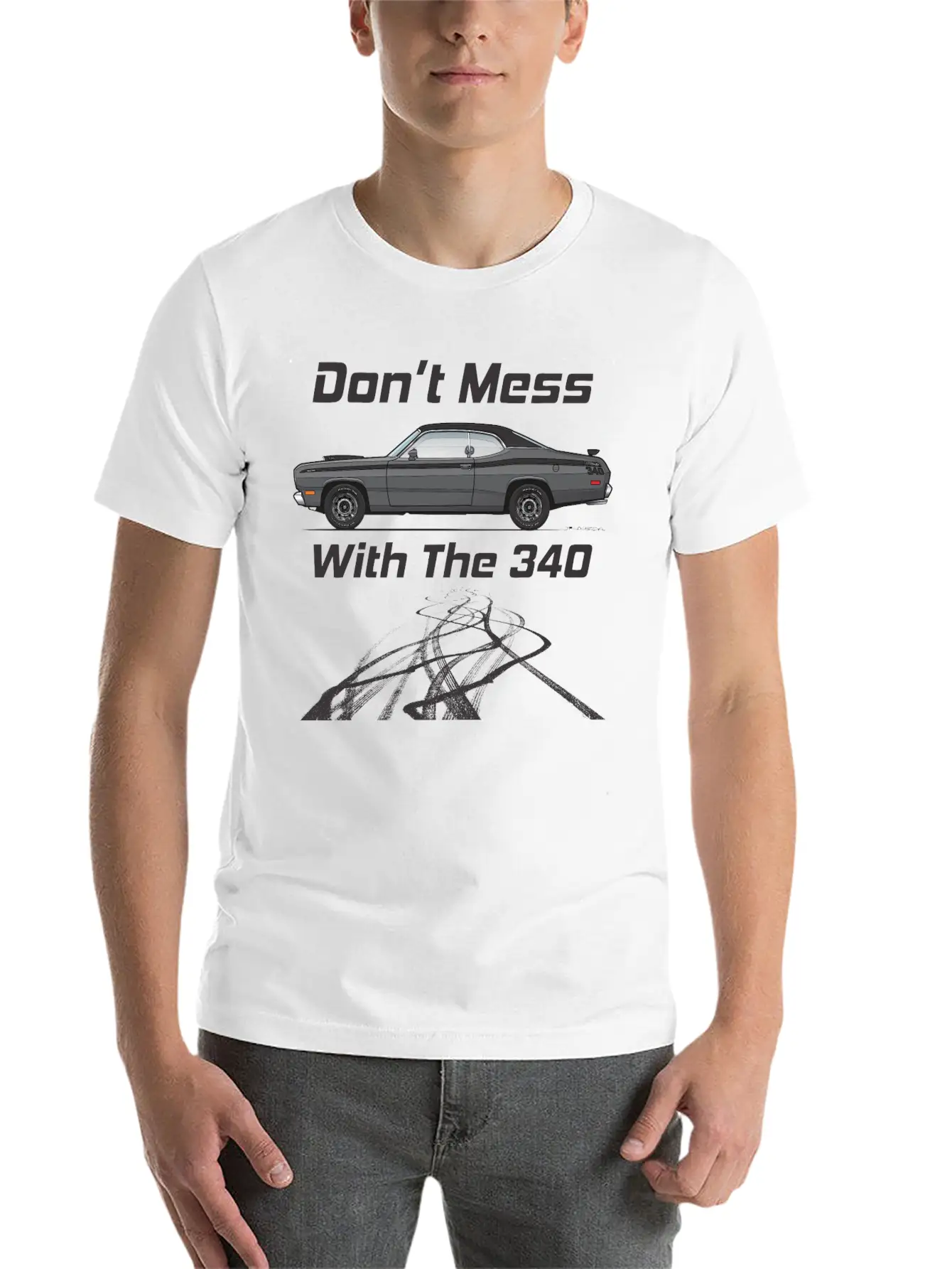 Dont Mess With The 340 Charcoal Stylish Everyday T-Shirt – Unisex Basic Cotton Tee