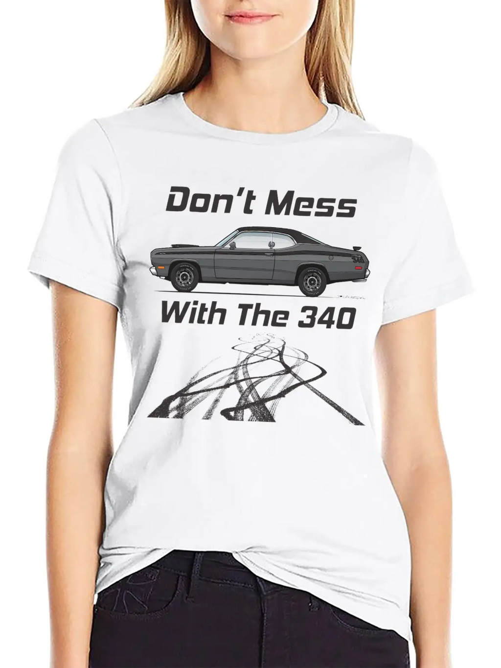 Dont Mess With The 340 Charcoal Stylish Everyday T-Shirt – Unisex Basic Cotton Tee