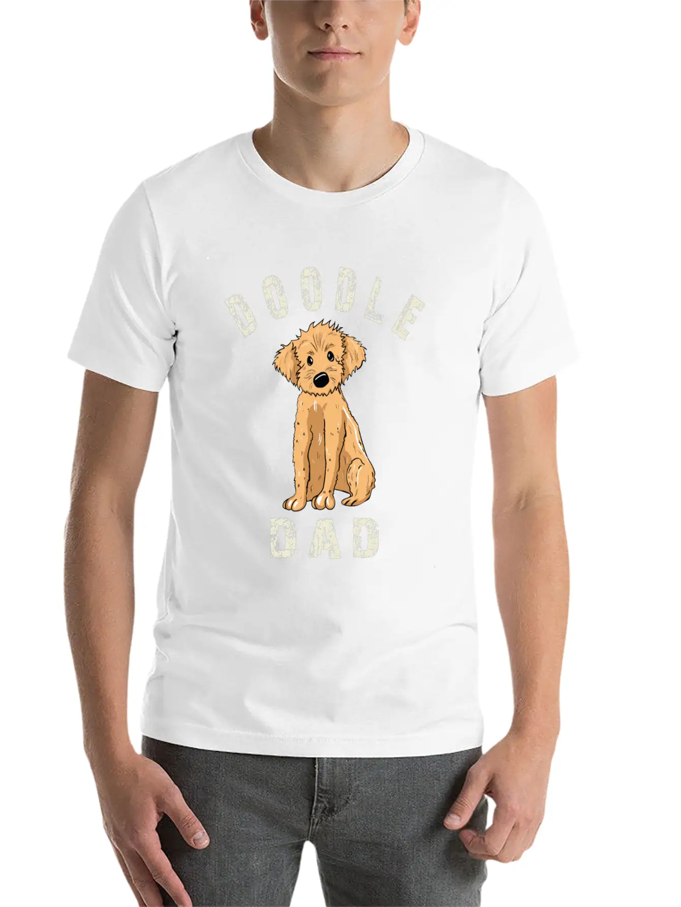 Doodle Dad Breathable Graphic T-Shirt – Perfect For Casual Days