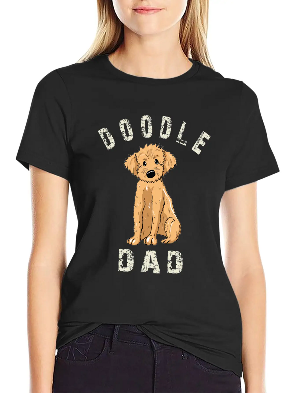 Doodle Dad Essential Cotton Tee For Daily Outfits – Unisex Style