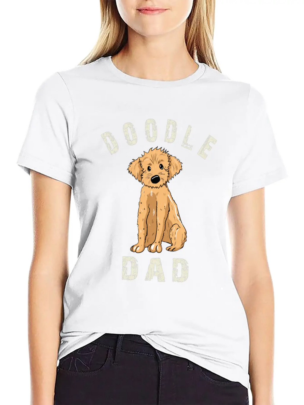 Doodle Dad Essential Cotton Tee For Daily Outfits – Unisex Style