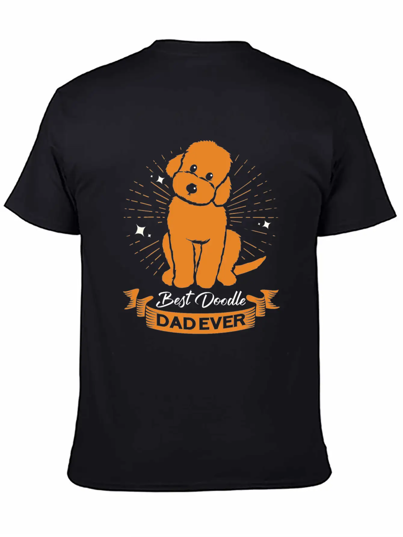 Doodle Dog Goldendoodle Golden Retriever Poodle Breathable Graphic T-Shirt – Perfect For Casual Days