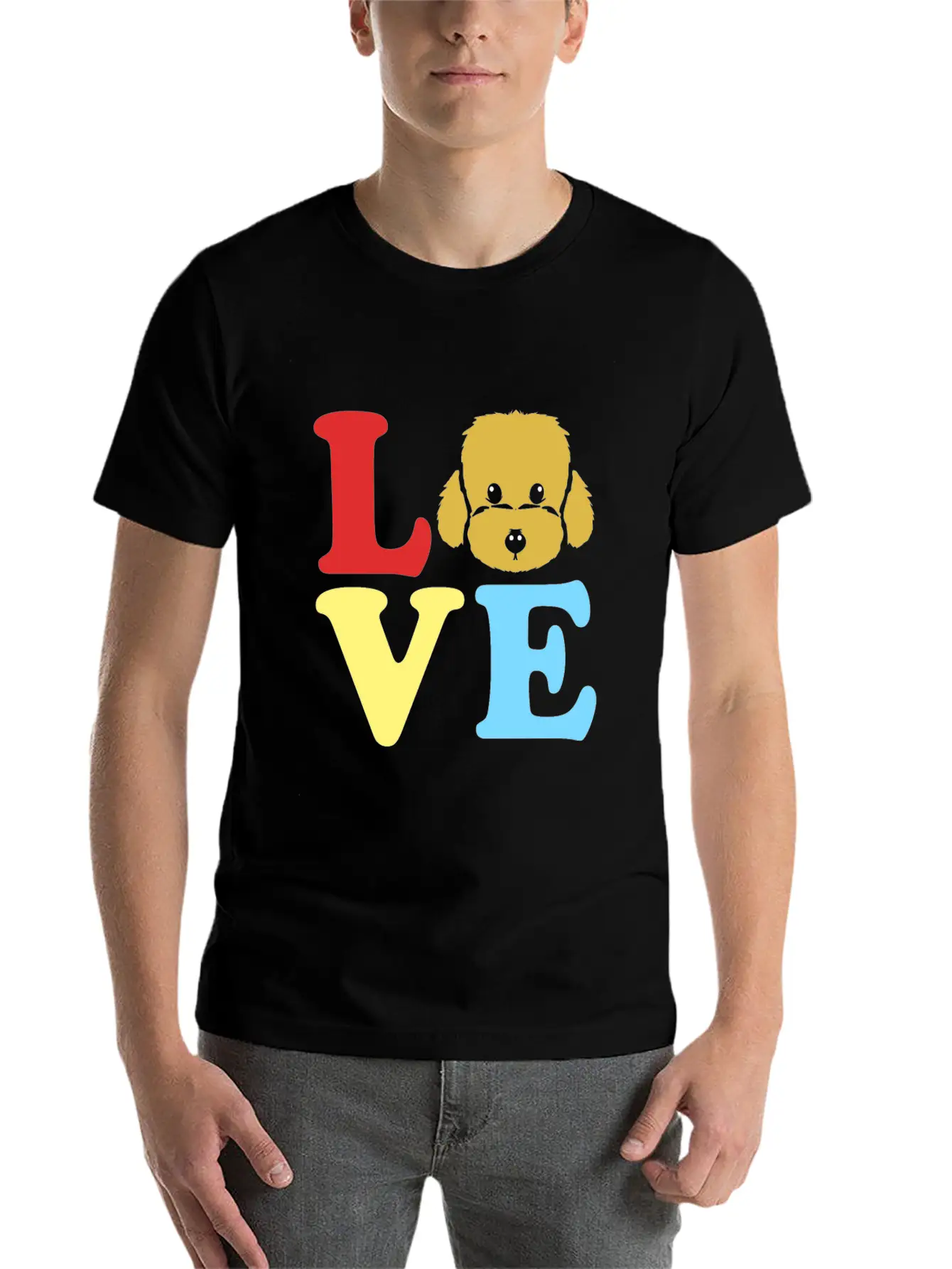 Doodle Dog Goldendoodle Golden Retriever Poodle Classic Cotton Tee – Unisex Comfort For Any Season