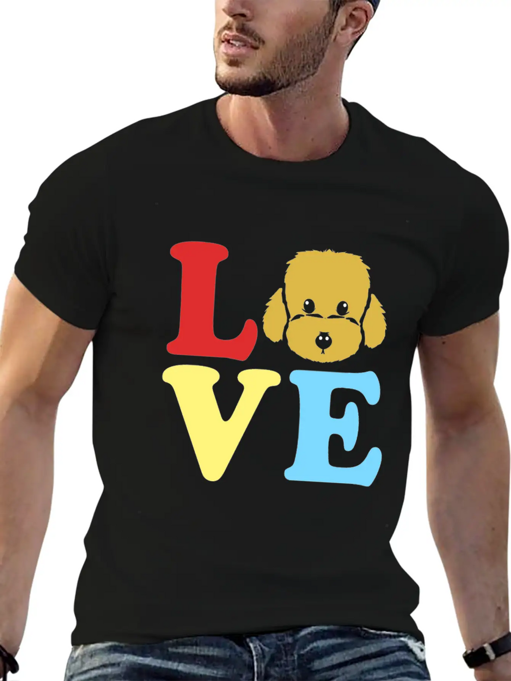 Doodle Dog Goldendoodle Golden Retriever Poodle Classic Cotton Tee – Unisex Comfort For Any Season