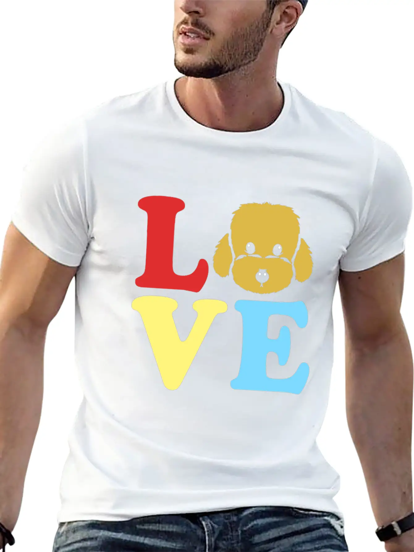 Doodle Dog Goldendoodle Golden Retriever Poodle Classic Cotton Tee – Unisex Comfort For Any Season
