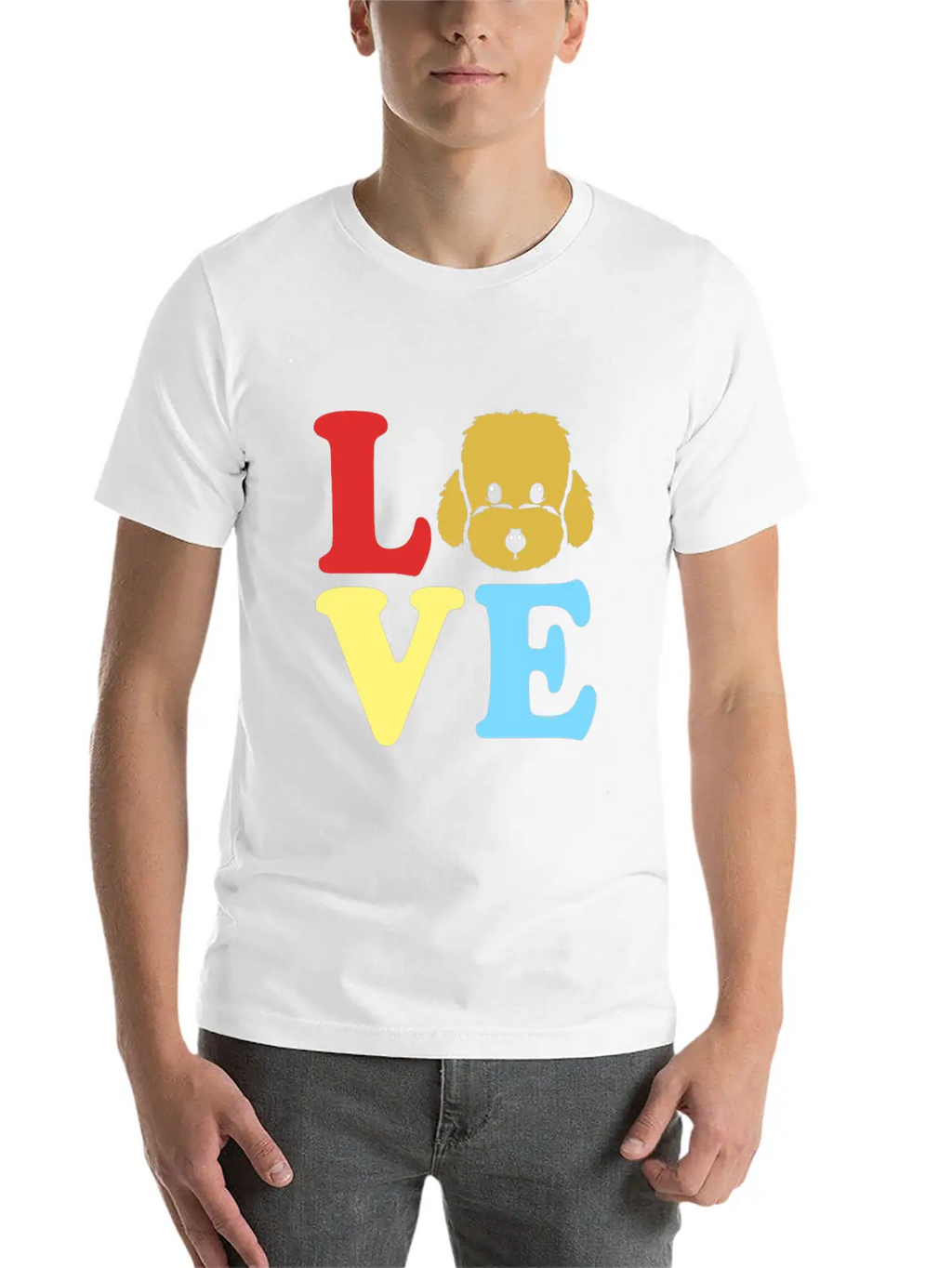 Doodle Dog Goldendoodle Golden Retriever Poodle Classic Cotton Tee – Unisex Comfort For Any Season